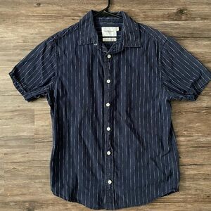 Goodfellow & Co. - Short Sleeve Button Up (Blue) [S]